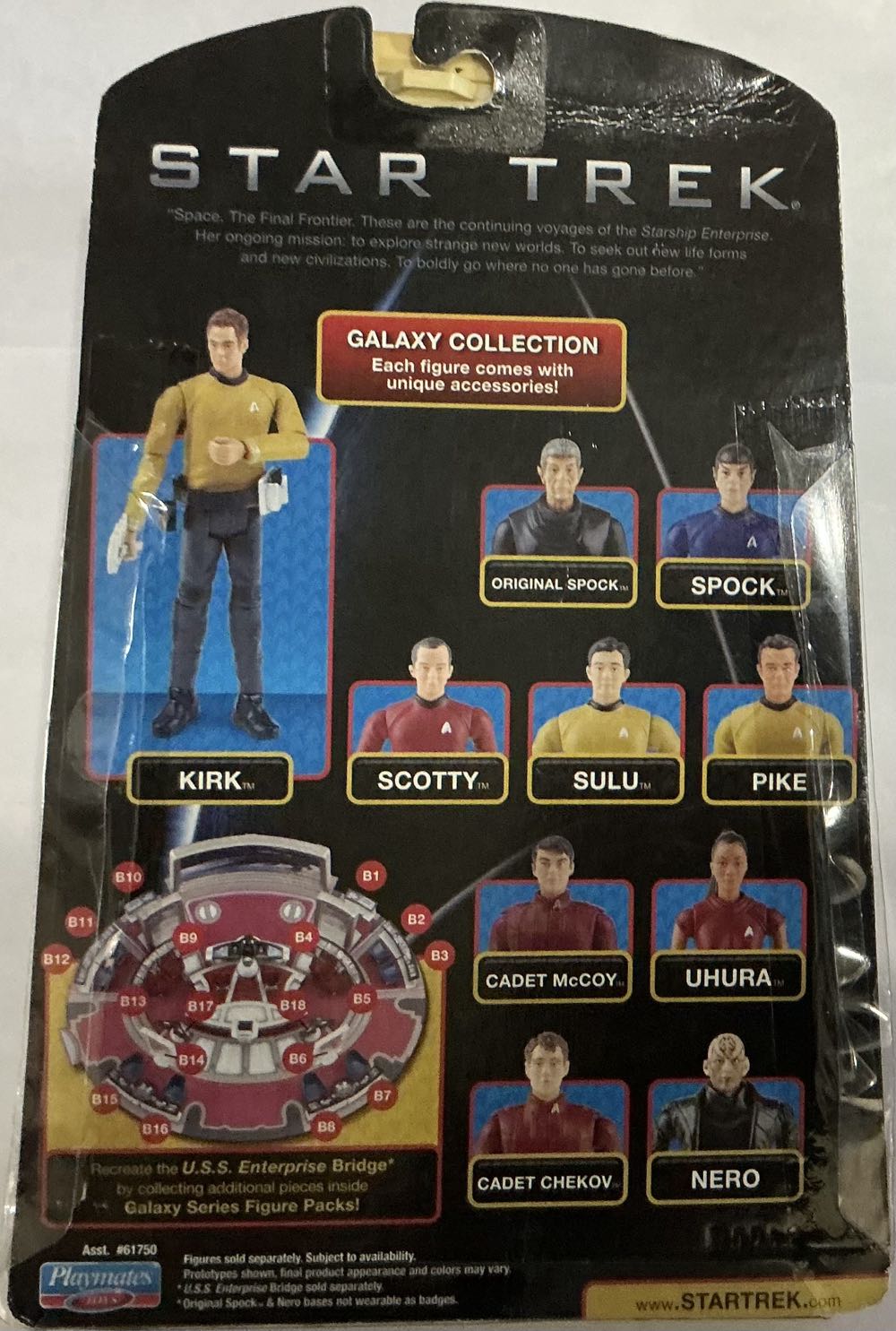 Nero T3 - Playmates (Star Trek) action figure collectible [Barcode 043377617877] - Main Image 2