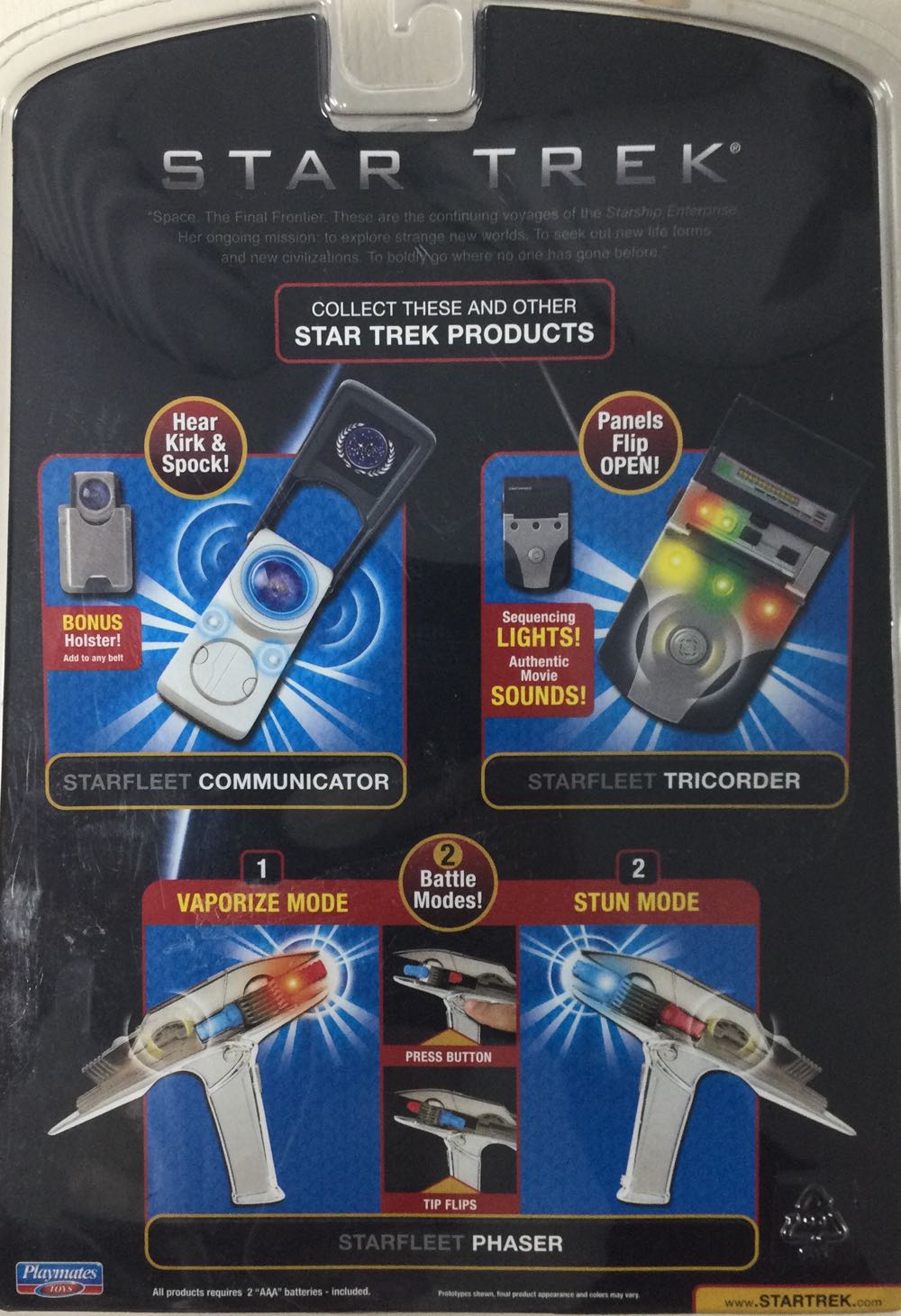 Star Trek Tricorder 2009 - Playmates Toys (Star Trek (2009)) action figure collectible [Barcode 043377618539] - Main Image 2