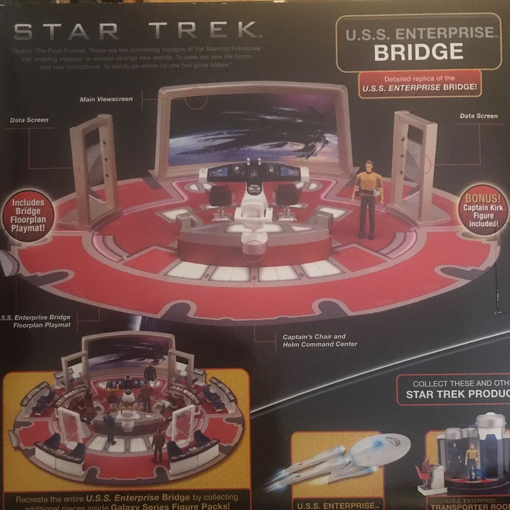 U.S.S. Enterprise Bridge - Playmates Toys (Star Trek (2009)) action figure collectible [Barcode 043377619017] - Main Image 2