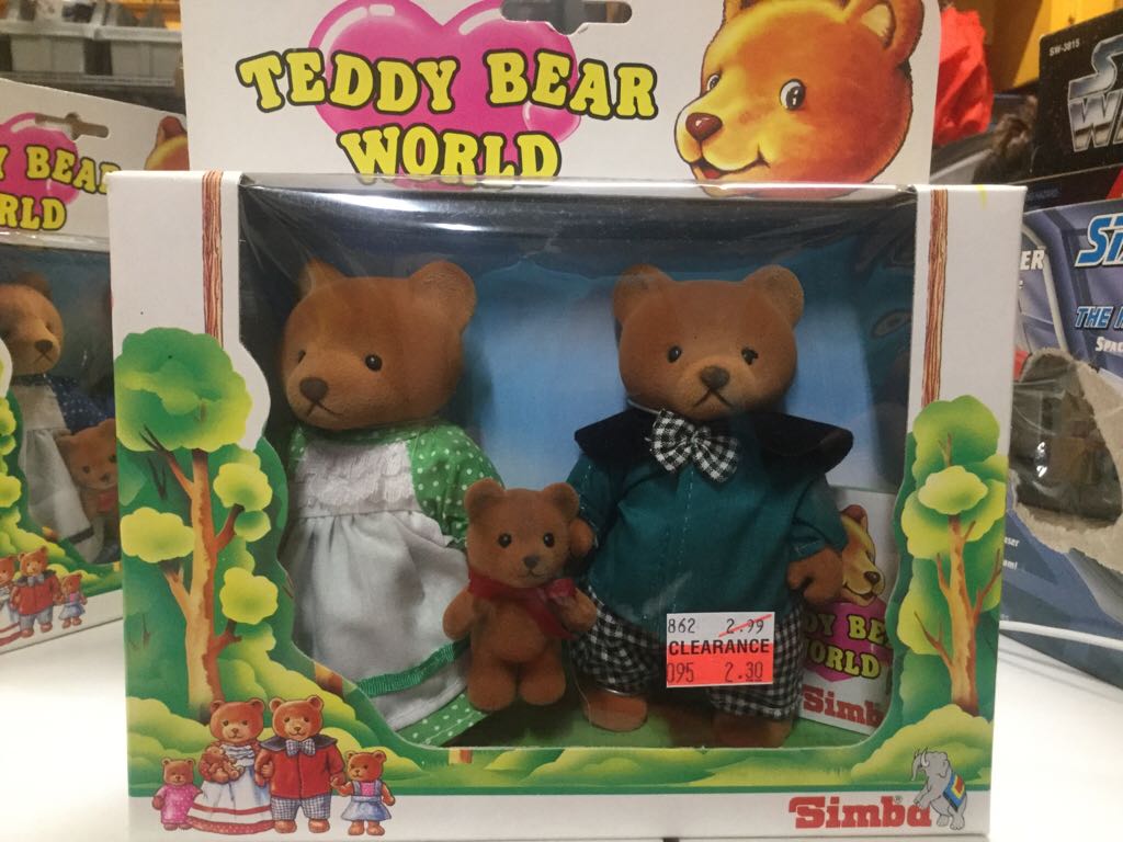 Teddy Bear World Family Set - Simba Toys (Teddy Bear World) action figure collectible [Barcode 006592560670] - Main Image 1