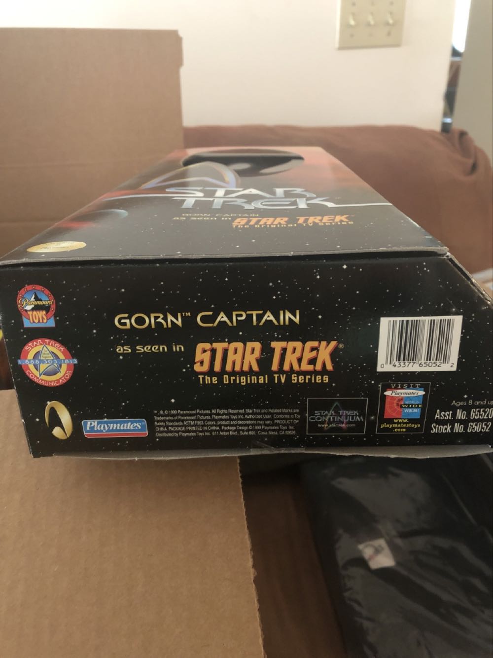 Gorn Captain - Playmates (Star Trek The Original TV Series) action figure collectible [Barcode 043377650522] - Main Image 3