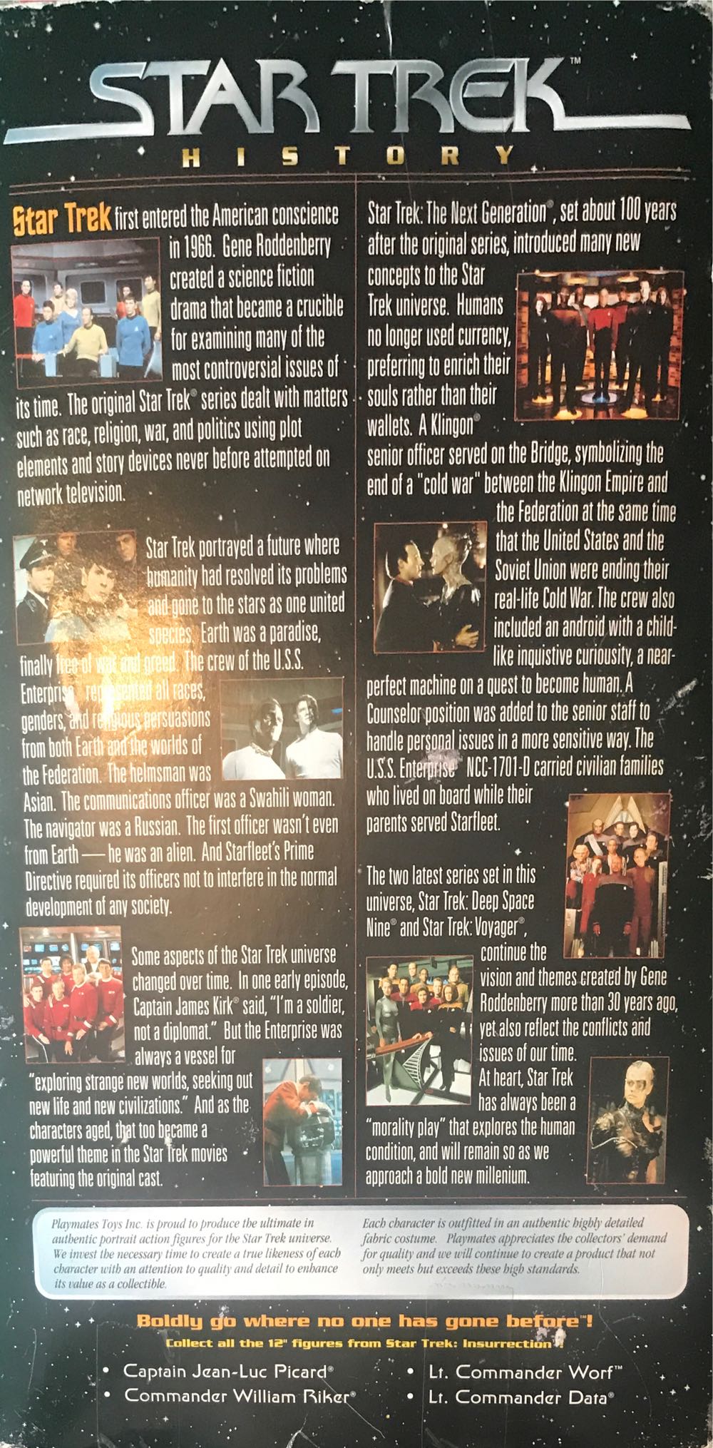 Captain Jean-Luc Picard-”Star Trek Insurrection” - Playmates Toys (Star Trek Insurrection) action figure collectible [Barcode 043377650713] - Main Image 3