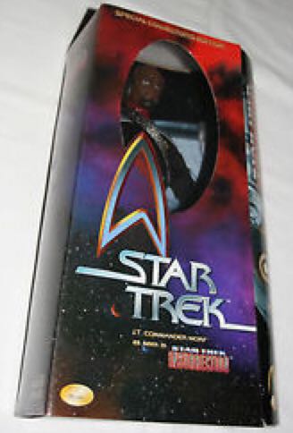 Star Trek 12”: Lt. Commander Worf - Insurrection - Playmates (Star Trek Insurrection) action figure collectible [Barcode 043377650737] - Main Image 2