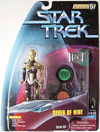 Star Trek Mixed: Seven of Nine - Playmates (Star Trex: Warp Factor) action figure collectible [Barcode 043377651314] - Main Image 1