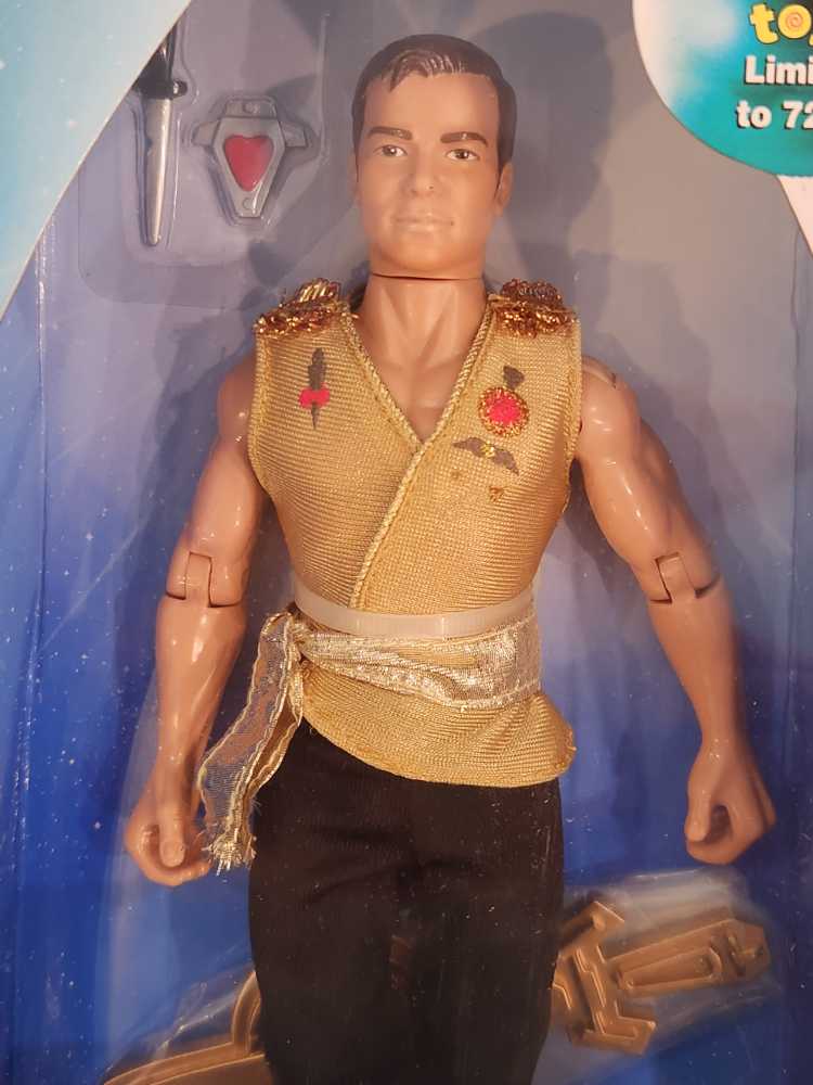 Star Trek 9” Figure - Captain James T. Kirk (Mirror, Mirror) - Playmates Toys (Star Trek TOS) action figure collectible [Barcode 043377652113] - Main Image 3