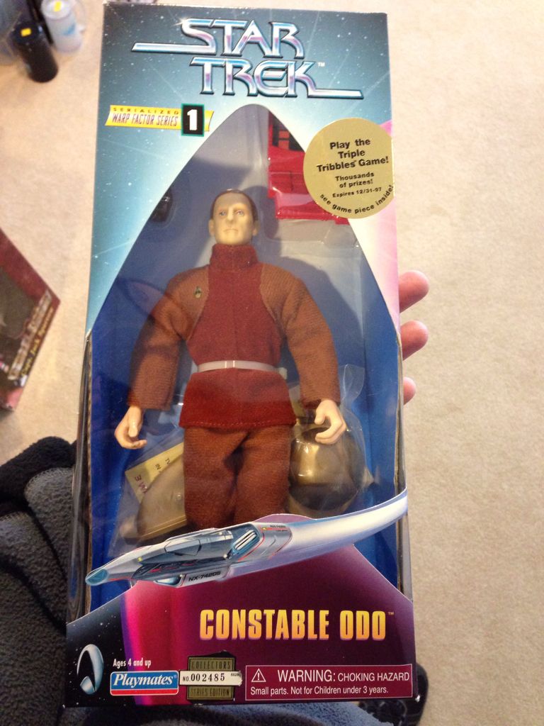 Constable Odo - Playmates Toys (Star Trek Warp Factor Series) action figure collectible [Barcode 043377652816] - Main Image 1
