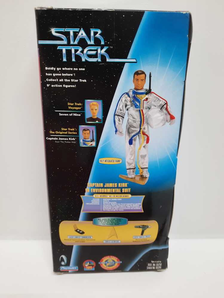 Star Trek - Captain Kirk In Environmental Suit - Playmates Toys (Star Trek: 12”) action figure collectible [Barcode 043377652960] - Main Image 2
