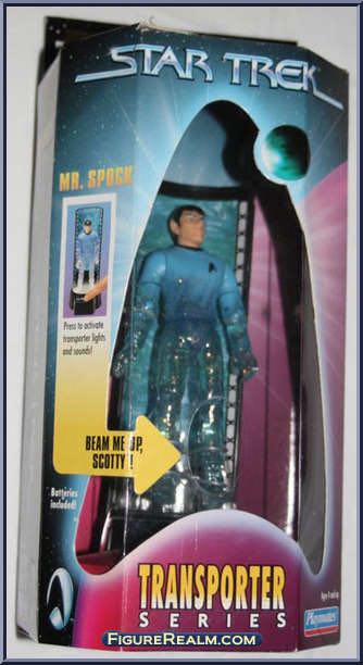 Star Trek Transporter Series: Mr. Spock - Playmates (Classic Star Trek) action figure collectible [Barcode 043377654025] - Main Image 1