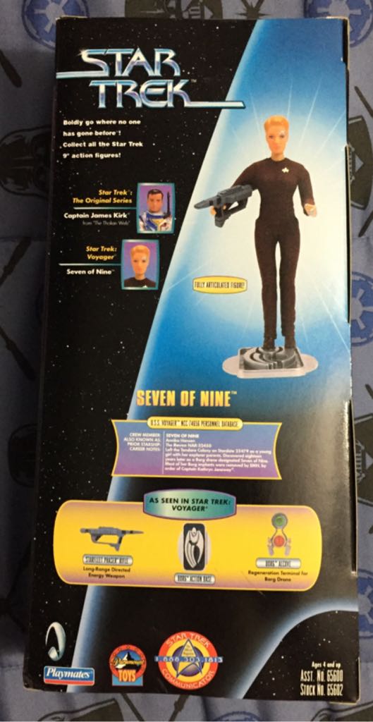 Seven of Nine Target Excl.  - Playmates Toys (Star Trek Voyager) action figure collectible [Barcode 043377656029] - Main Image 2