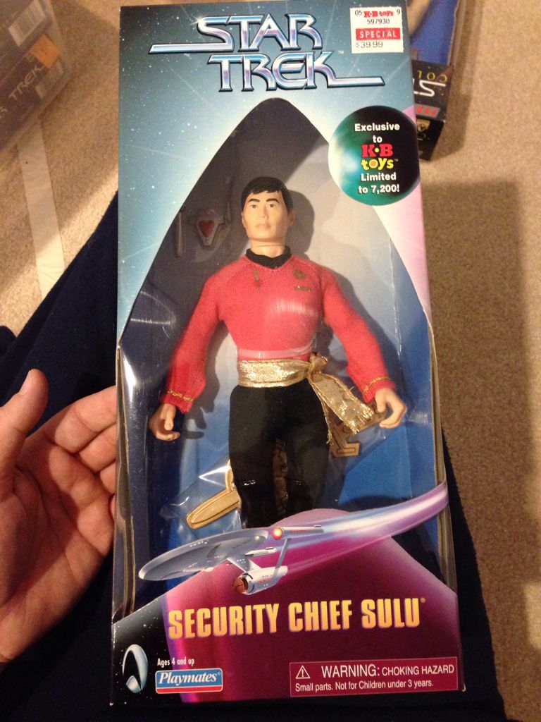 Sulu (Mirror Mirror) - Playmates Toys (Star Trek: 12”) action figure collectible [Barcode 043377657019] - Main Image 2