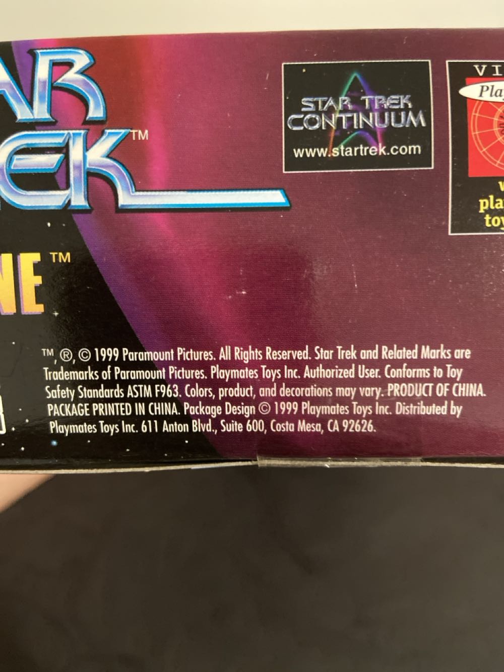 Trelane - Playmates (Star Trek: Warp Factor) action figure collectible [Barcode 043377657033] - Main Image 3