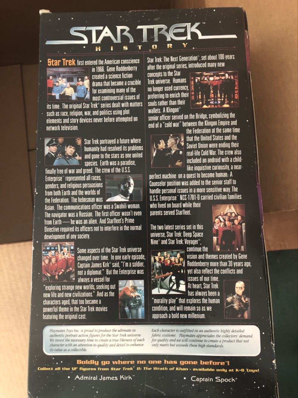 Star Trek - Spock-Star Trek 2 Wrath Of Khan - Playmates Toys (Star Trek Universe) action figure collectible [Barcode 043377657088] - Main Image 3