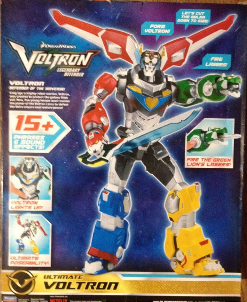 Voltron Ultimate - Dreamworks action figure collectible [Barcode 043377669814] - Main Image 2