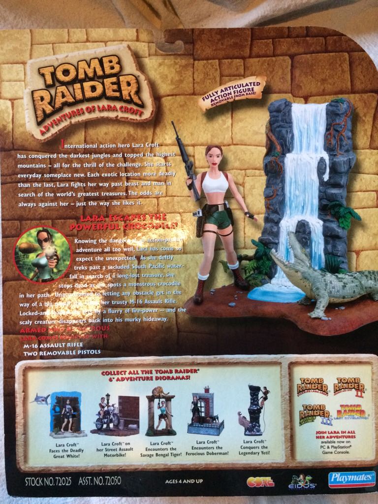 Tomb Raider - Powerful Crocodile - Playmates action figure collectible [Barcode 043377720256] - Main Image 2