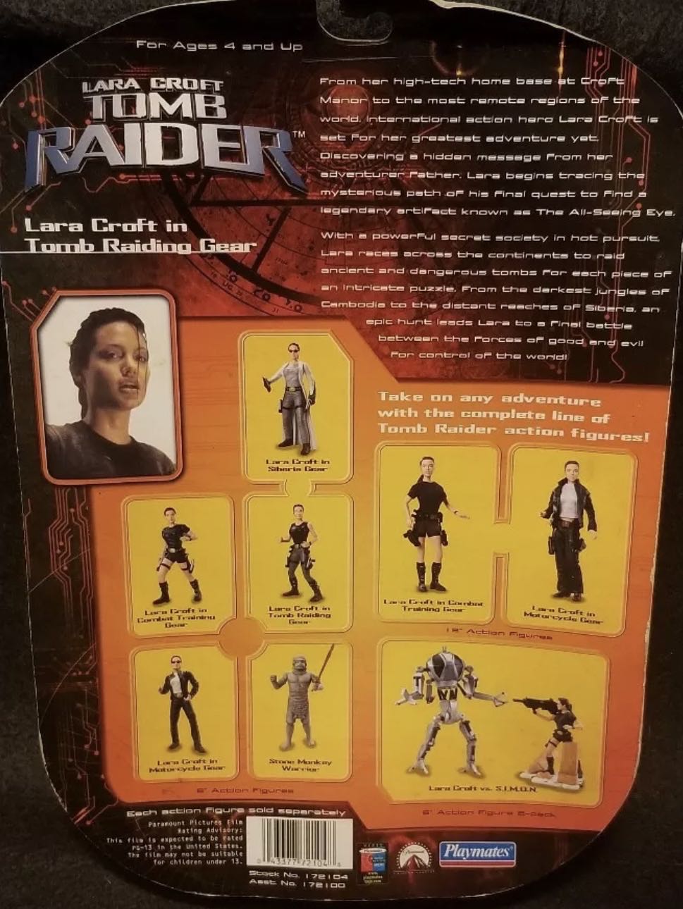 Lara Croft - Playmates (Lara Croft: Tomb Raider) action figure collectible [Barcode 043377721048] - Main Image 3