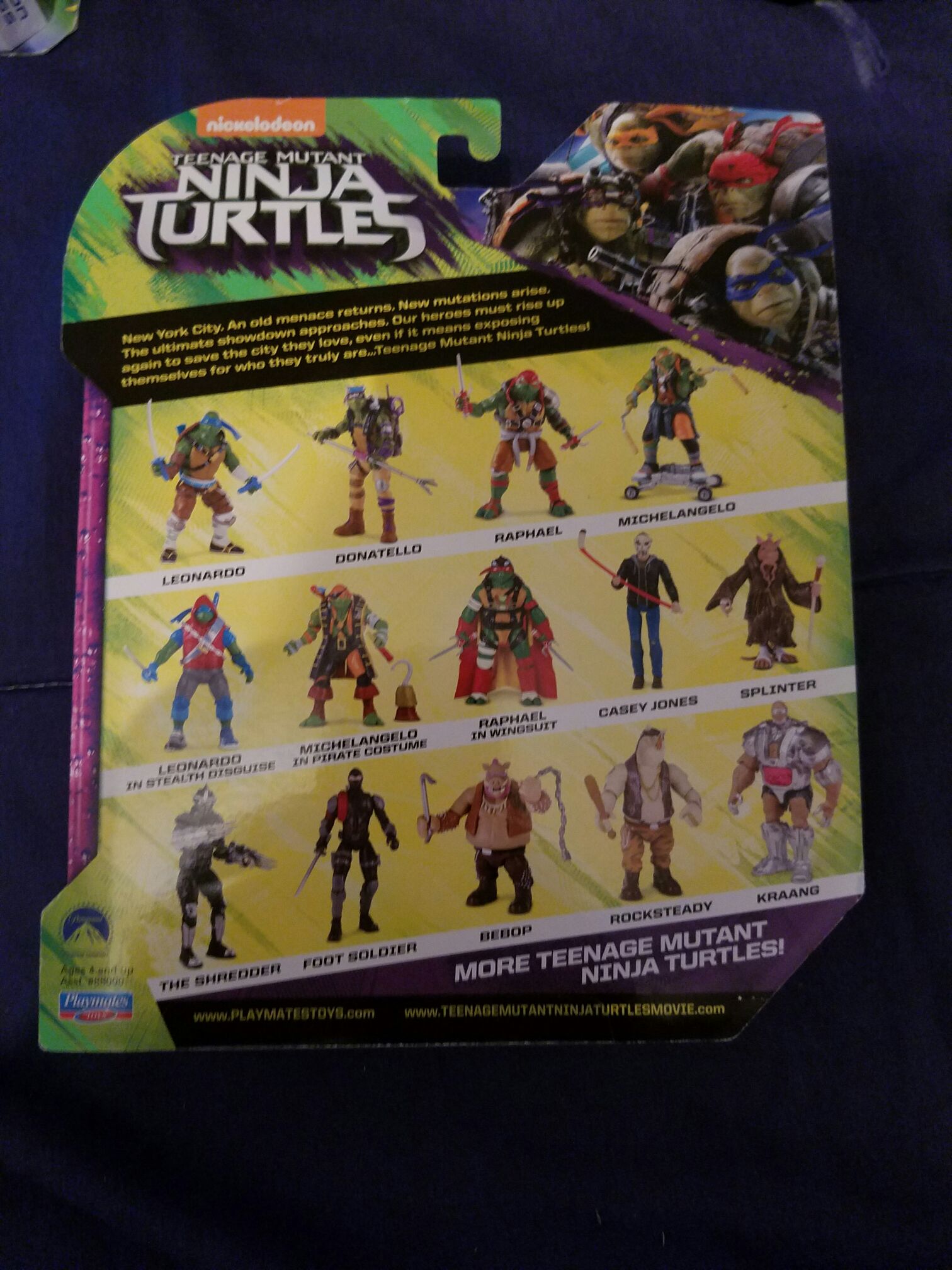 Donatello - Playmates Toys (TMNT Out of The Shadows) action figure collectible [Barcode 043377880028] - Main Image 2