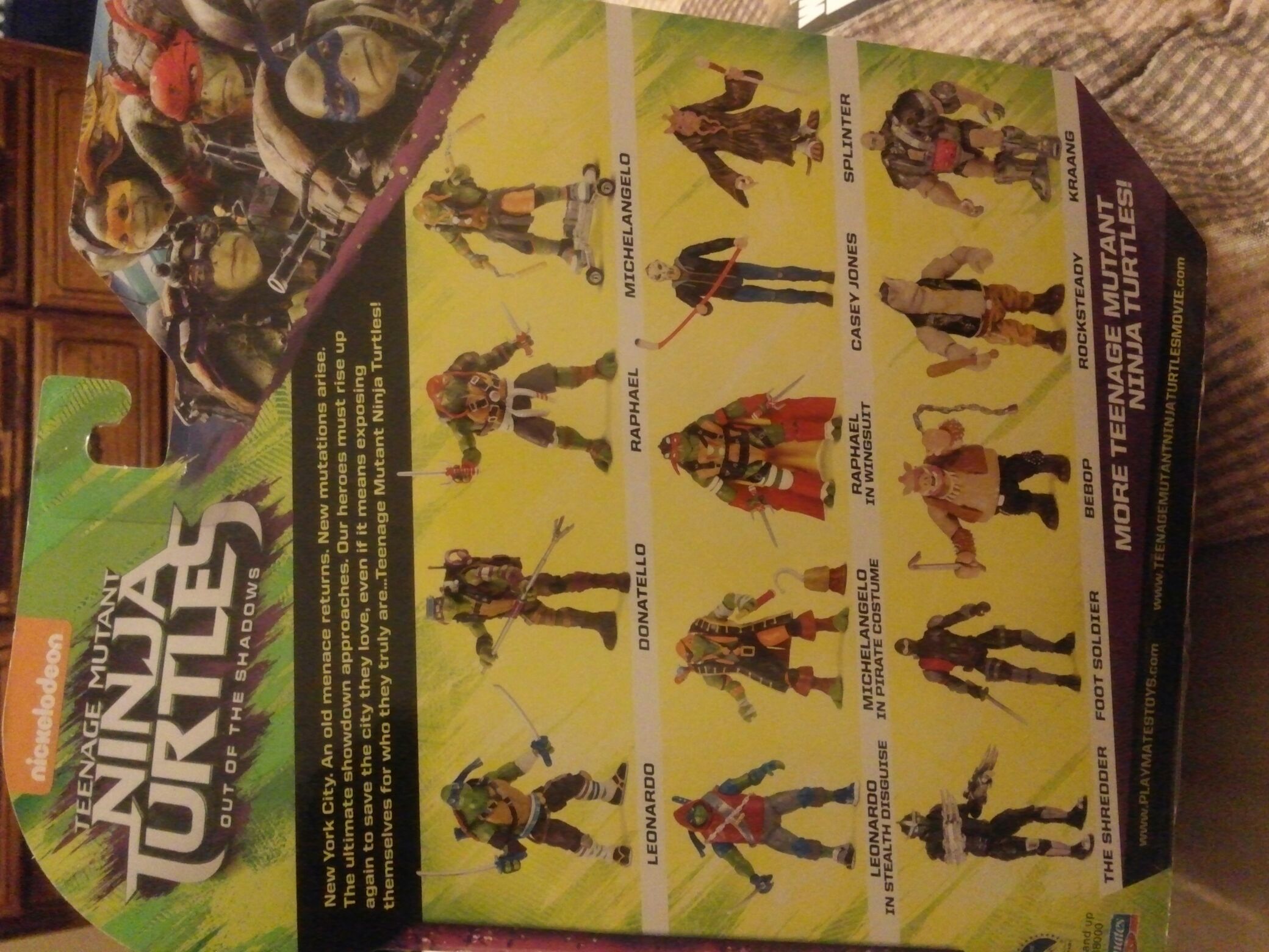 Bebop - Playmates Toys (Ninja Turtle Movie 2016) action figure collectible [Barcode 043377880141] - Main Image 2