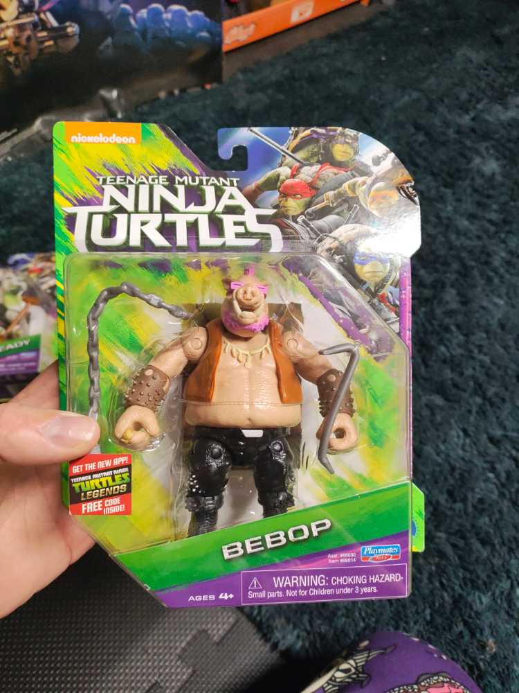 Bebop - Playmates Toys (Ninja Turtle Movie 2016) action figure collectible [Barcode 043377880141] - Main Image 3