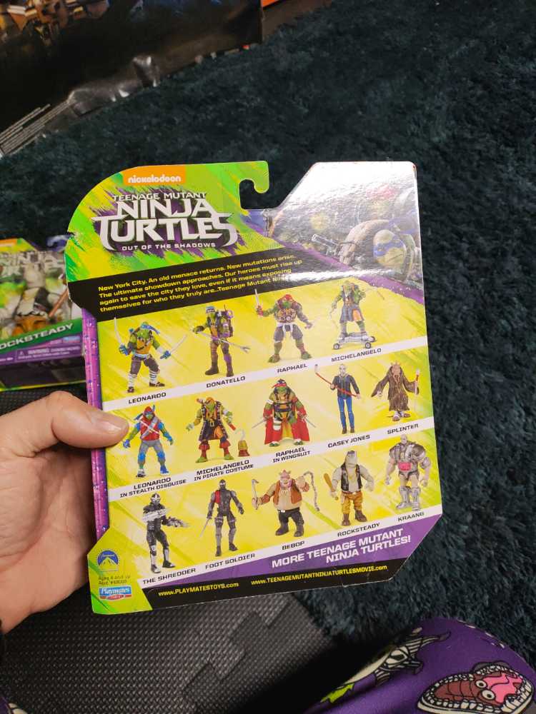 Bebop - Playmates Toys (Ninja Turtle Movie 2016) action figure collectible [Barcode 043377880141] - Main Image 4