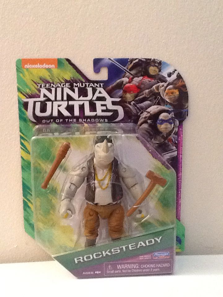 Rocksteady - Playmates Toys (TMNT Out of The Shadows) action figure collectible [Barcode 043377880158] - Main Image 2