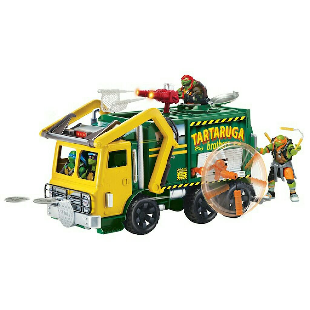 Turtle Tactical Truck - Playmates Toys (Teenage Mutant Ninja Turtles) action figure collectible [Barcode 043377893318] - Main Image 2