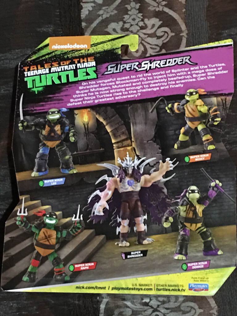 Super Ninja Leo - Playmates Toys (Teenage Mutant Ninja Turtles: 2012) action figure collectible [Barcode 043377904113] - Main Image 2