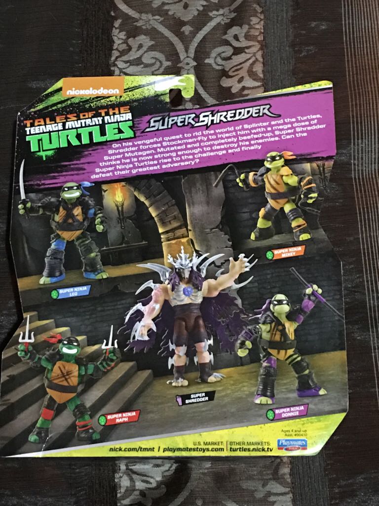 Super Ninja Raph - Playmates Toys (Teenage Mutant Ninja Turtles: 2012) action figure collectible [Barcode 043377904144] - Main Image 2