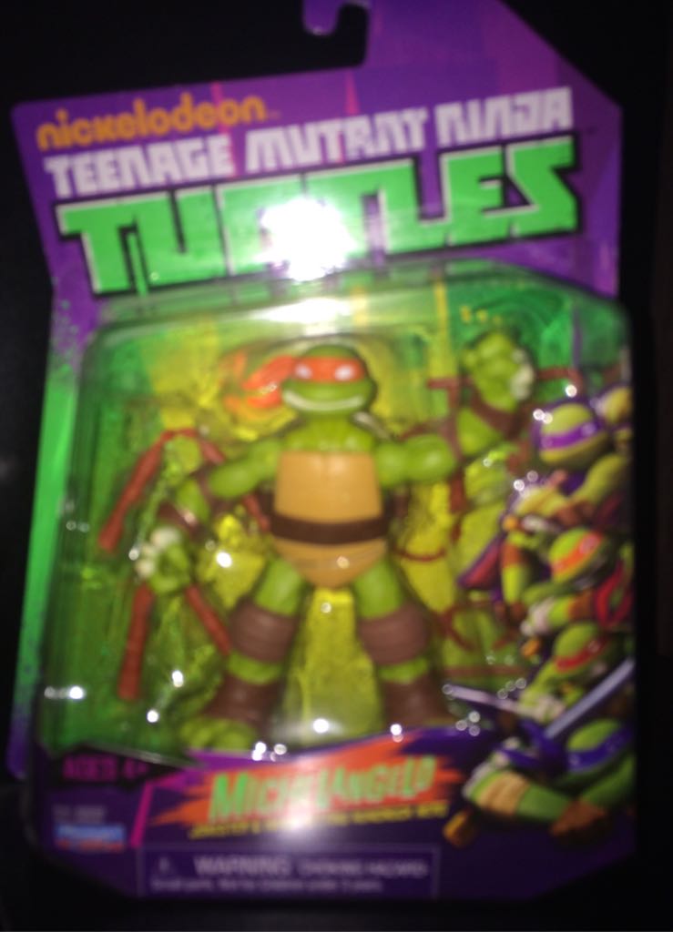 Michelangelo - Playmates (Teenage Mutant Ninja Turtles: 2012) action figure collectible [Barcode 043377905035] - Main Image 2