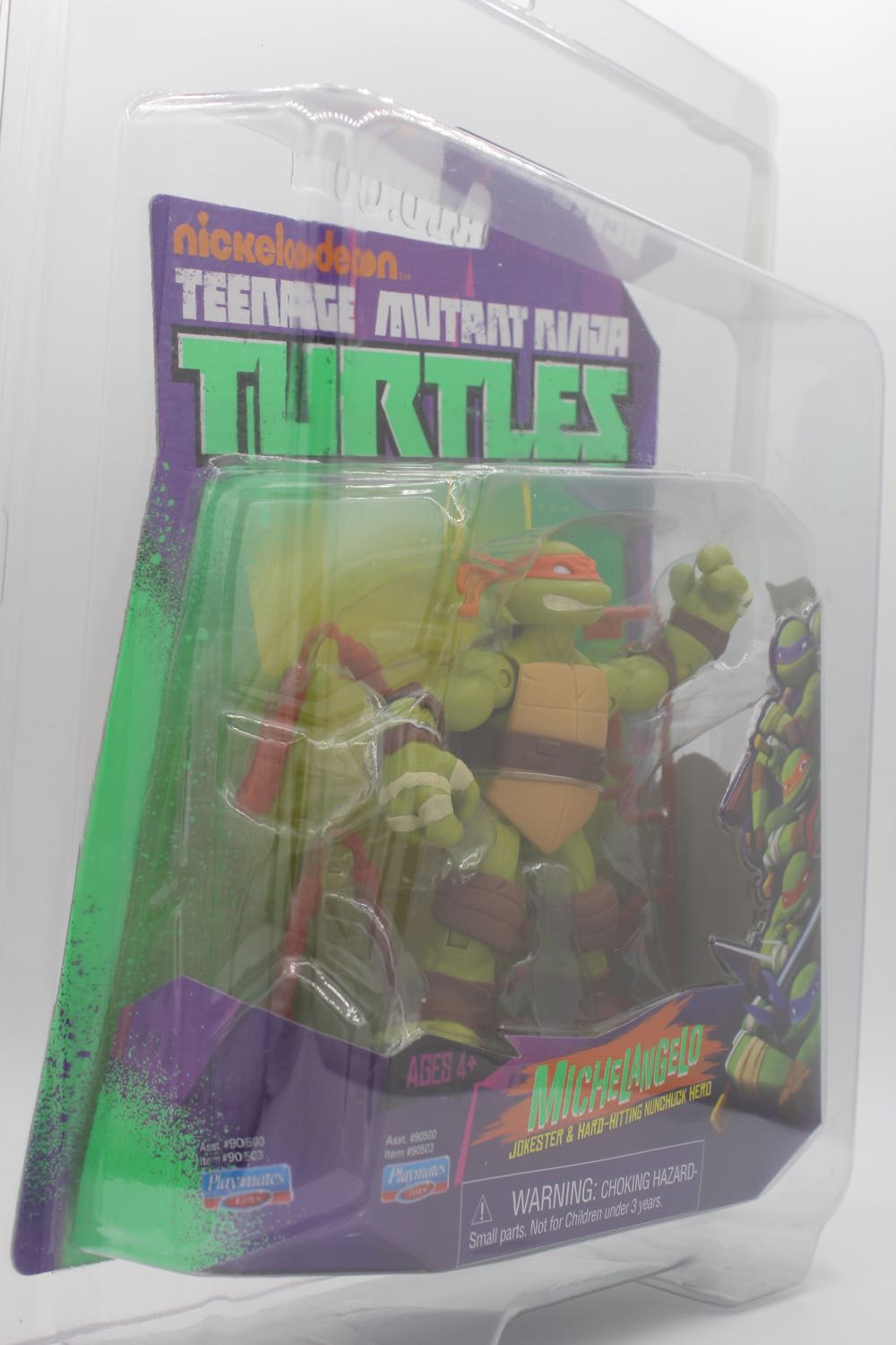 Michelangelo - Playmates (Teenage Mutant Ninja Turtles: 2012) action figure collectible [Barcode 043377905035] - Main Image 3