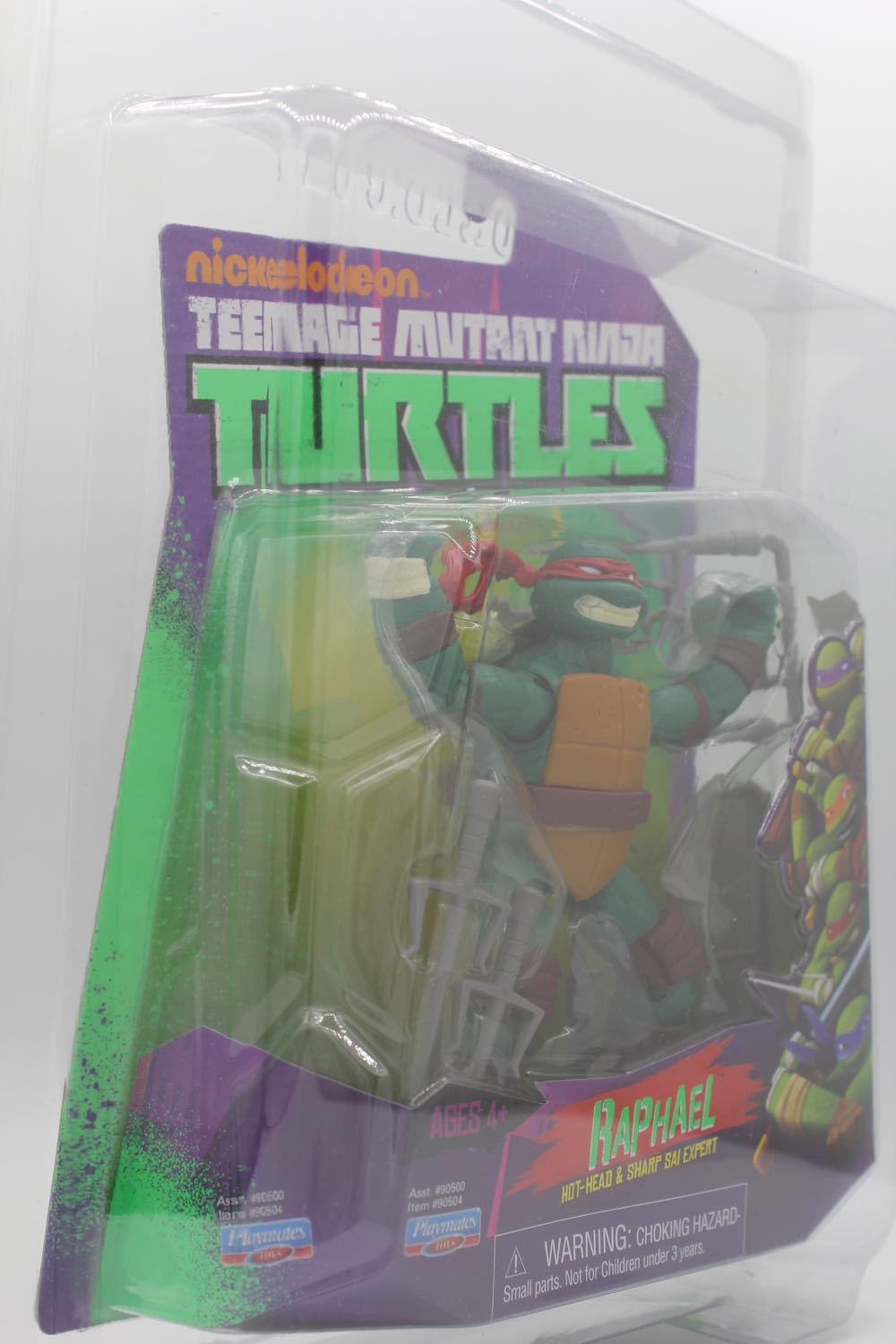 Raphael - Playmates Toys (Teenage Mutant Ninja Turtles: 2012) action figure collectible [Barcode 043377905042] - Main Image 3
