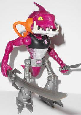 Teenage Mutant Ninja Turtles Nickelodeon: Fishface - Playmates Toys (TMNT: Nickelodeon) action figure collectible [Barcode 043377905110] - Main Image 3