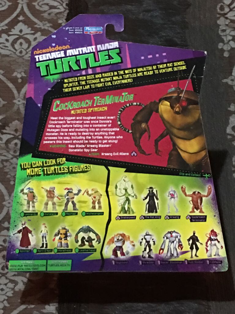 Cockroach Terminator - Playmates Toys (Teenage Mutant Ninja Turtles (2012)) action figure collectible [Barcode 043377905257] - Main Image 2
