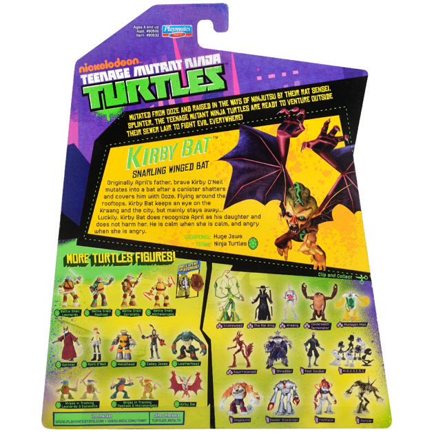 Kirby Bat - Playmates Toys (Teenage Mutant Ninja Turtles (2012)) action figure collectible [Barcode 043377905325] - Main Image 2