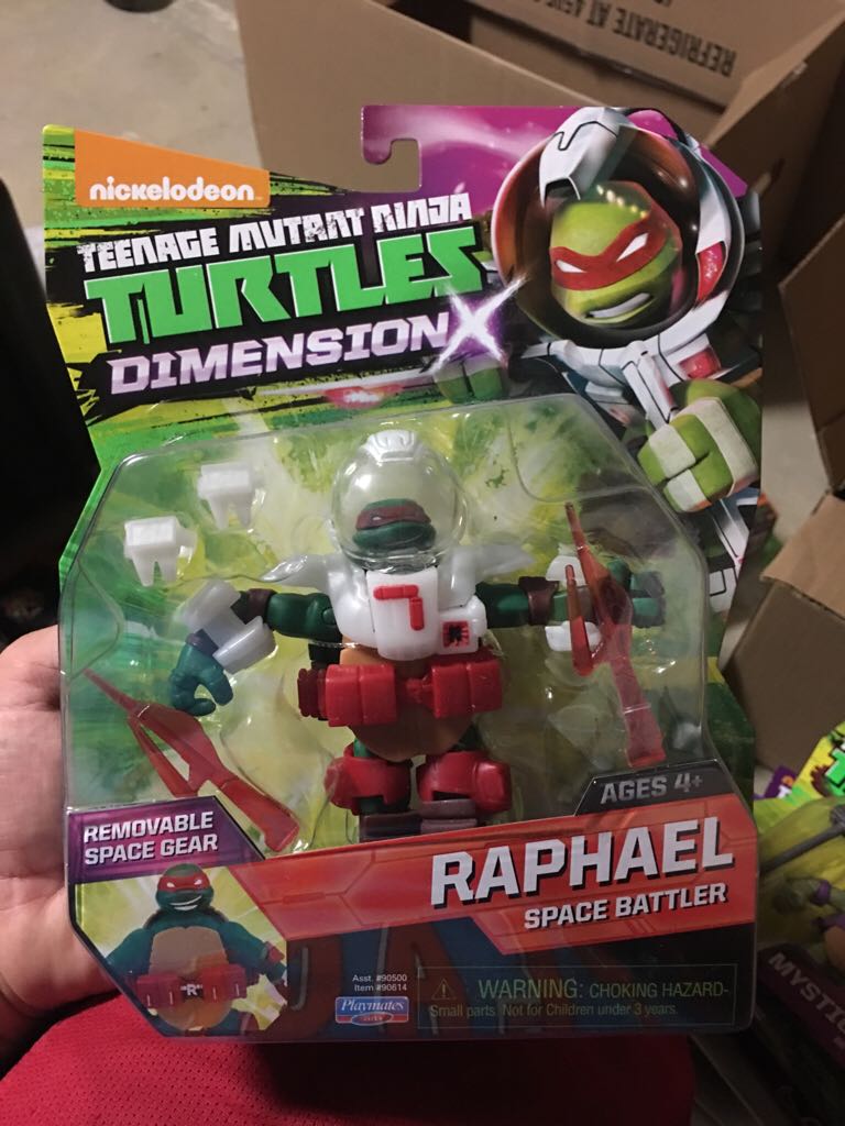 Tales Of The TMNT - Raphael (Space Battler) - Playmates Toys (Teenage Mutant Ninja Turtles) action figure collectible [Barcode 043377906148] - Main Image 1