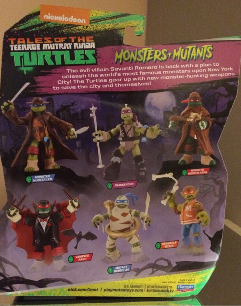 nickelodeon tmnt monster hunter raph - Playmates (TMNT) action figure collectible [Barcode 043377906896] - Main Image 2