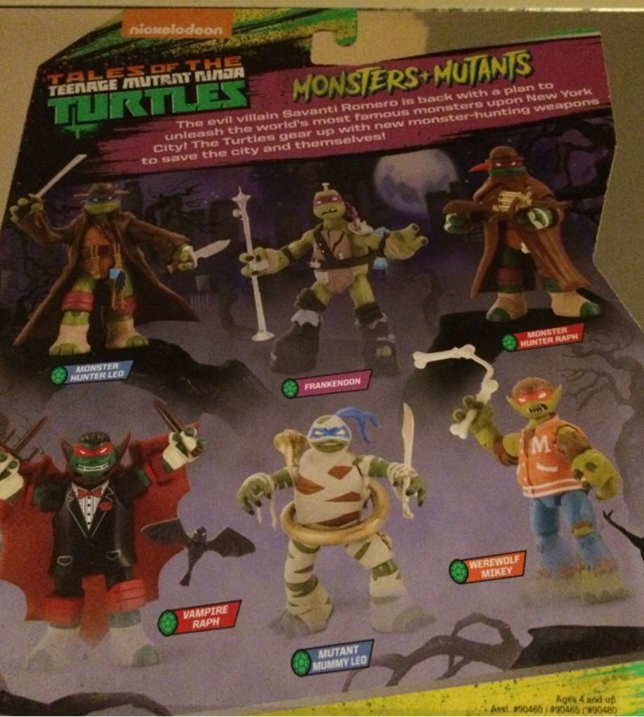 Tales Of The TMNT - Vampire Raph - Playmates (TMNT) action figure collectible [Barcode 043377906902] - Main Image 2