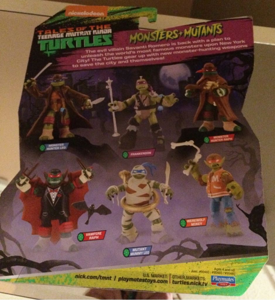 Tales Of The TMNT - Werewolf Mikey - Playmates (TMNT) action figure collectible [Barcode 043377906926] - Main Image 2