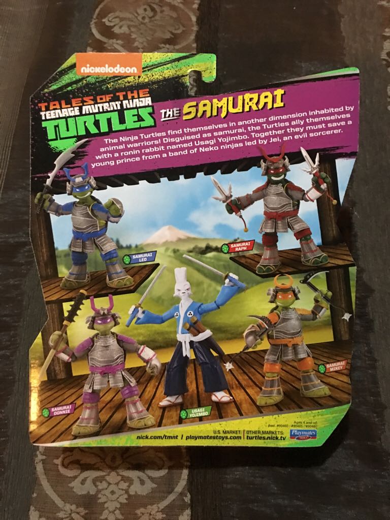 Samurai Leo - Playmates Toys (Teenage Mutant Ninja Turtles: 2012) action figure collectible [Barcode 043377906964] - Main Image 2