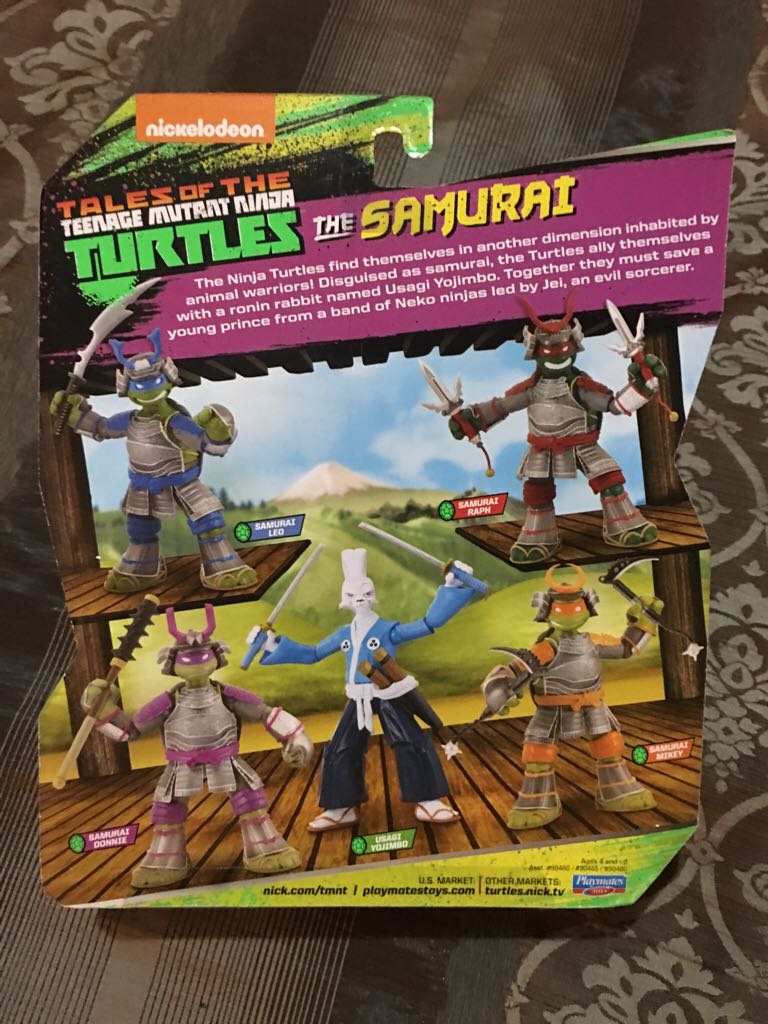 Playmates - 2016 - Samurai Donnie - Playmates Toys (Tales Of The Teenage Mutant Ninja Turtles) action figure collectible [Barcode 043377906971] - Main Image 2