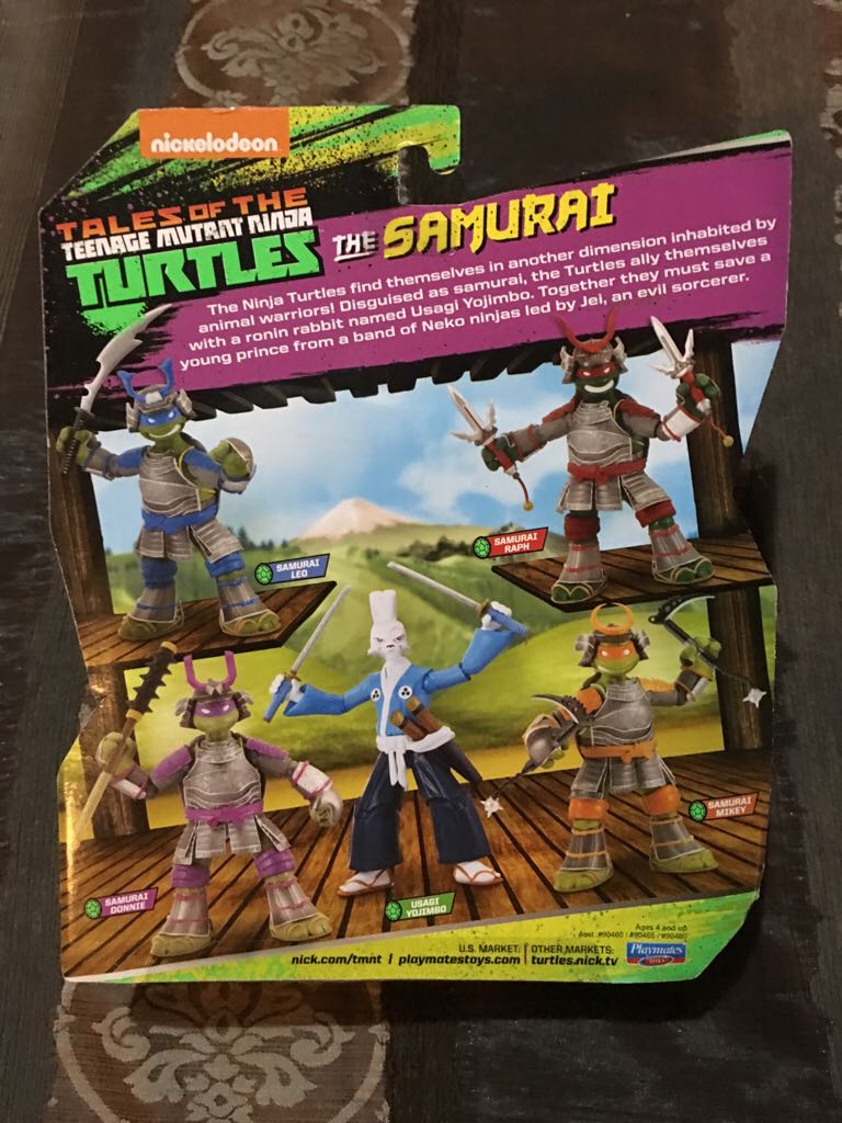 Samurai Raph - Playmates Toys (Teenage Mutant Ninja Turtles: 2012) action figure collectible [Barcode 043377906995] - Main Image 2