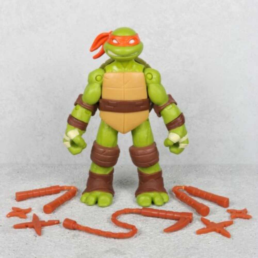 Nickelodeon Teenage Mutant Ninja Turtles Michaelangelo - Playmates action figure collectible [Barcode 043377907305] - Main Image 4