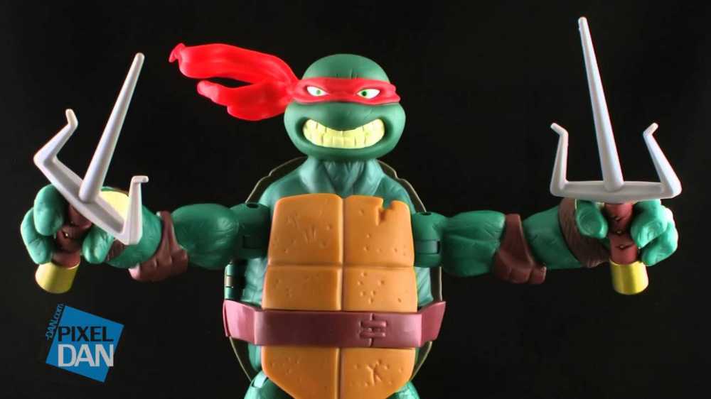 Nickelodeon Teenage Mutant Ninja Turtles Raphael - Playmates action figure collectible [Barcode 043377907312] - Main Image 3