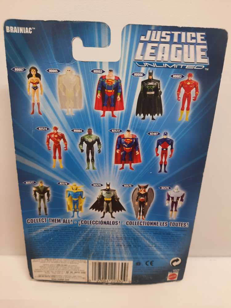 Brainiac - Mattel (Justice League Unlimited) action figure collectible [Barcode 027084223309] - Main Image 2