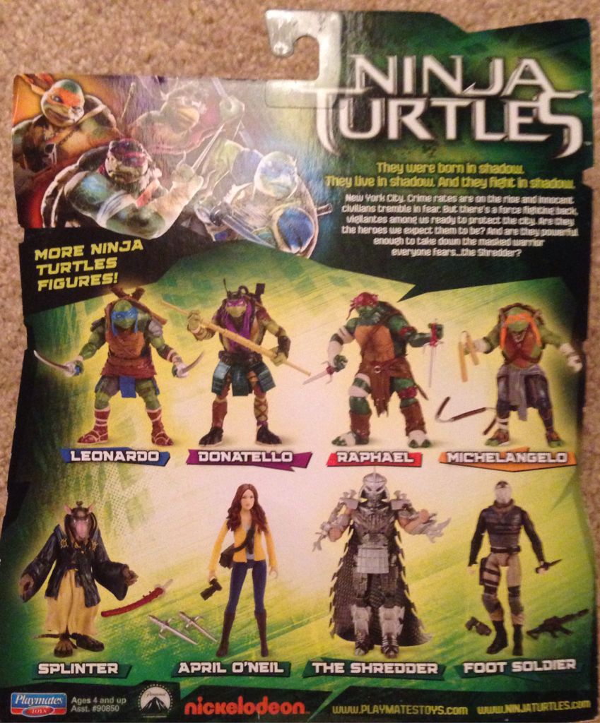 The Shredder - Playmates Toys (Teenage Mutant Ninja Turtles) action figure collectible [Barcode 043377908562] - Main Image 2