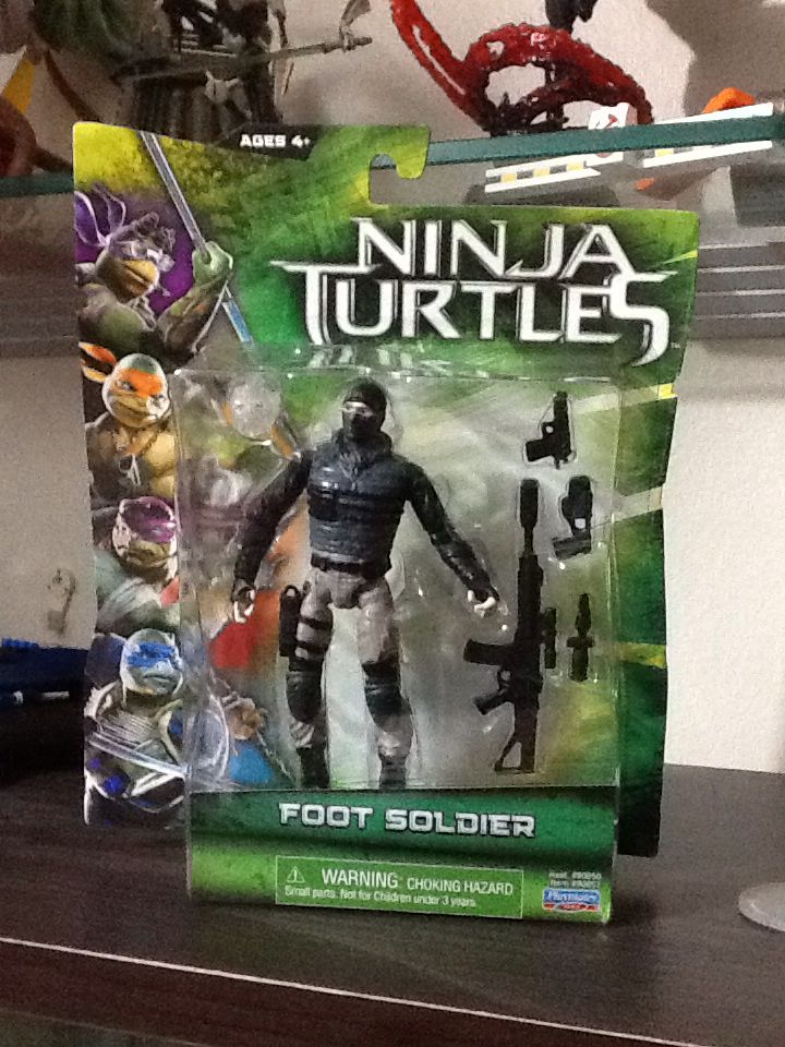 Foot Soldier - Playmates Toys (Ninja Turtle Movie 2014) action figure collectible [Barcode 043377908579] - Main Image 2