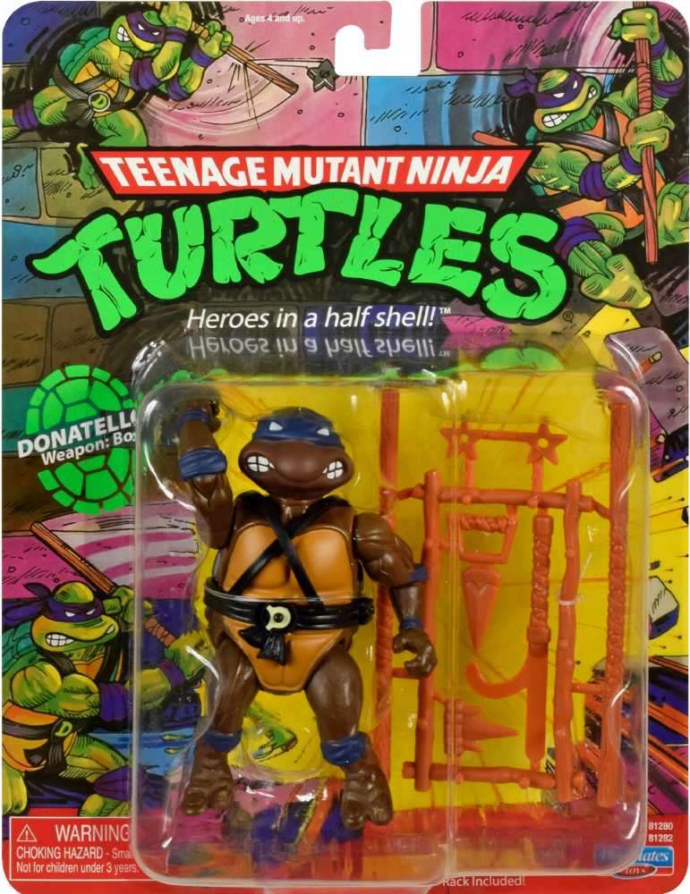 Donatello - Playmates Toys (TMNT: Nickelodeon Reissue) action figure collectible [Barcode 043377909026] - Main Image 3
