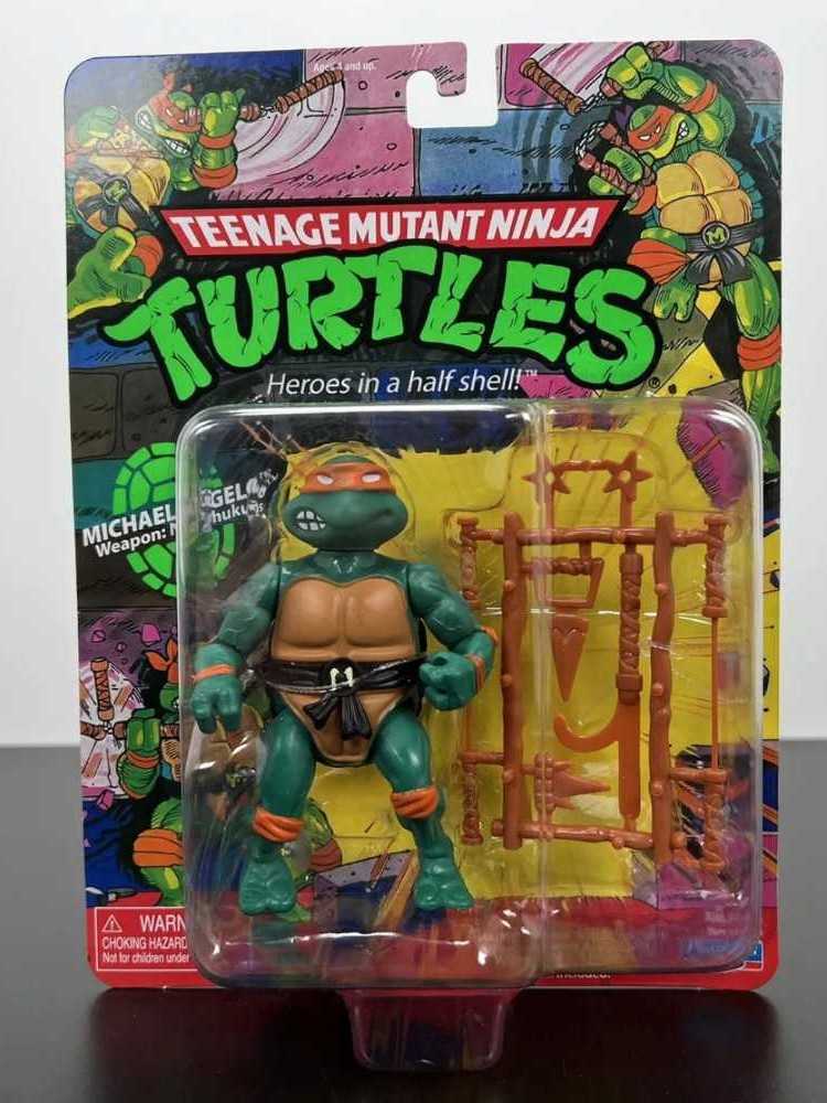 Tmnt-Michelangelo - Playmates Toys (Teenage Mutant Ninja Turtles) action figure collectible [Barcode 043377909033] - Main Image 4