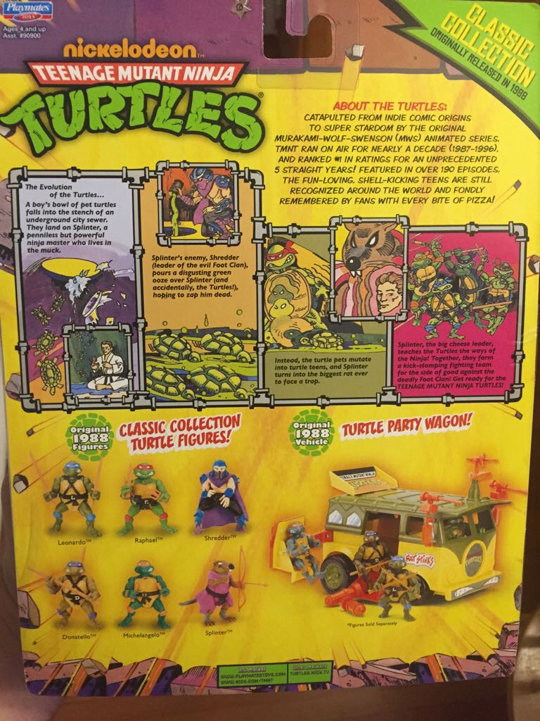 Raphael - Playmates Toys (TMNT: Nickelodeon Reissue) action figure collectible [Barcode 043377909040] - Main Image 2