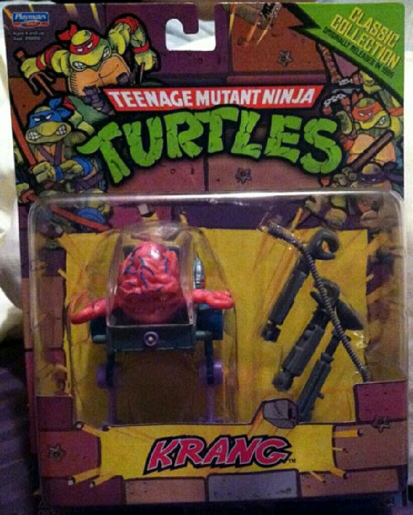 Krang - Playmates Toys (TMNT: Nickelodeon Reissue) action figure collectible [Barcode 043377909057] - Main Image 2