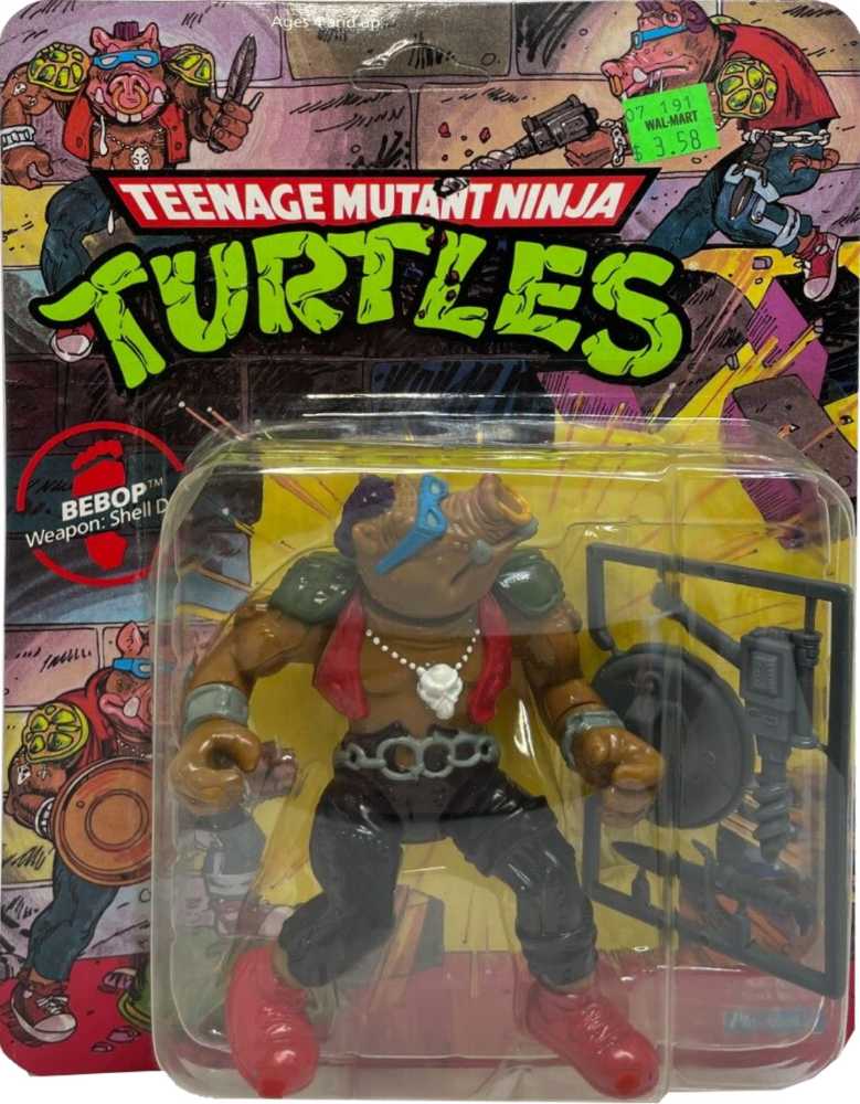 Bebop - Playmates Toys (TMNT: Nickelodeon Reissue) action figure collectible [Barcode 043377909095] - Main Image 4